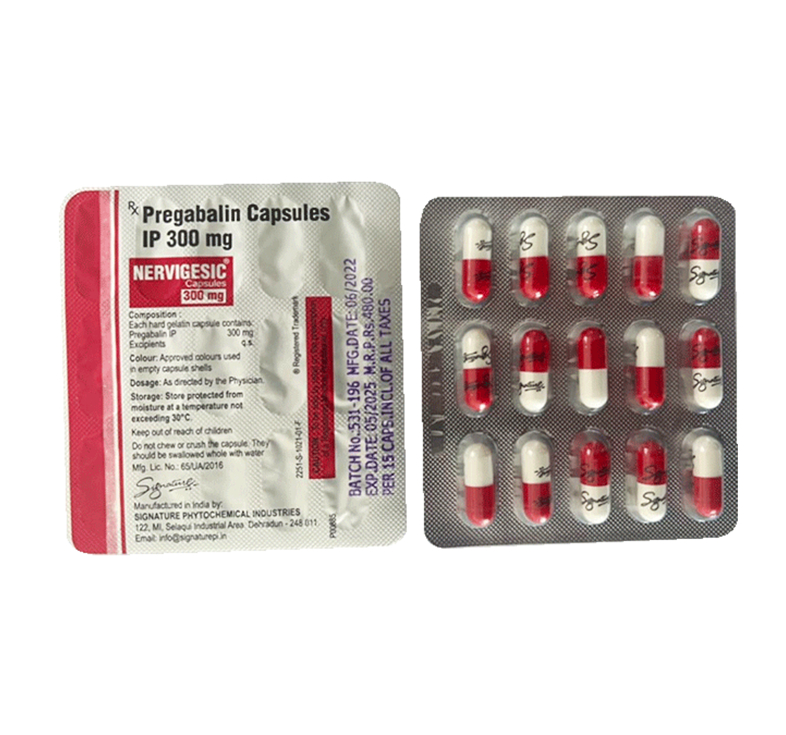HAB Pregabalin 300mg Tablets